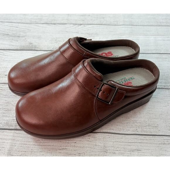 SAS Shoes - SAS Women’s Teak Clog Tripad Comfort Coolstep Comfort Slides Mules Size 8.5 WW